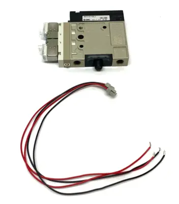 USED SMC VACUUM GENERATOR WITH VALVE AND INTERNAL SUCTION FILTER