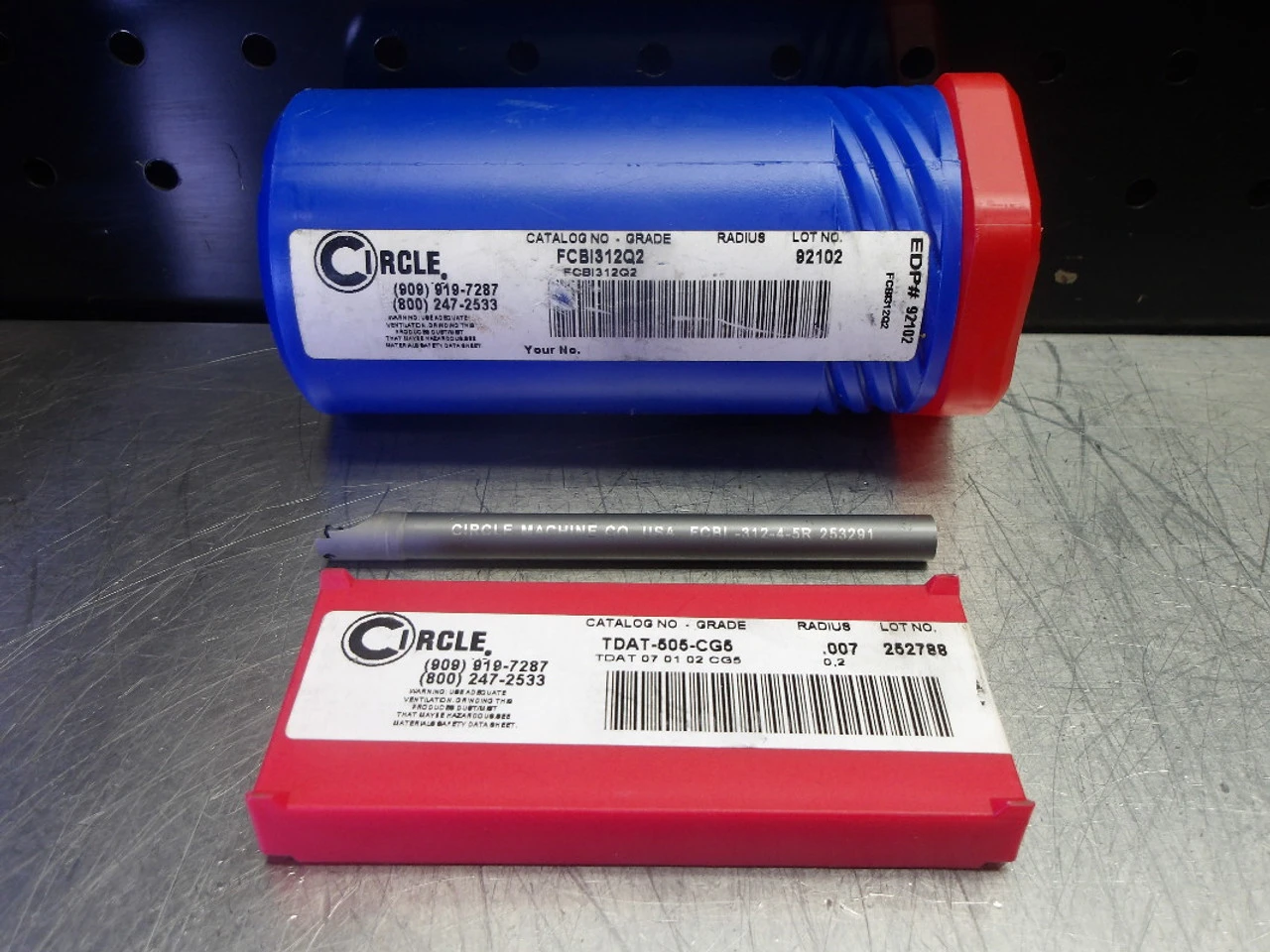 Circle Carbide Boring Bar W/ QTY10 Inserts FCBI-312-4-5R (LOC2172)