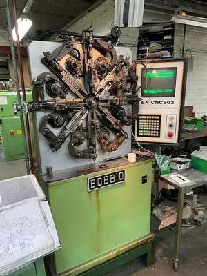 USED BOBBIO CNC 502 SPRING COILING