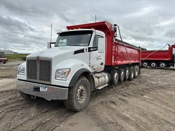 Used 2018 KENWORTH T880 Dump trucks Iowa US | Bryan Heavy Equipment #183543