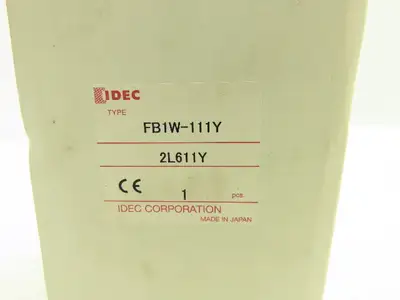 Idec GCX1300 Single Hole Pushbutton Box with 2-Position Switch/NO Contact Block