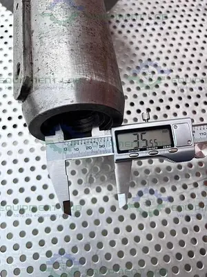 Stainless Steel  53" x 41 x 6" Meat Grinder Head Shaft Screw