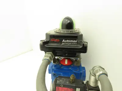 Flowserve 1" Stainless Ball Valve Compact Pneumatic Actuator C25 SR-2C IMP