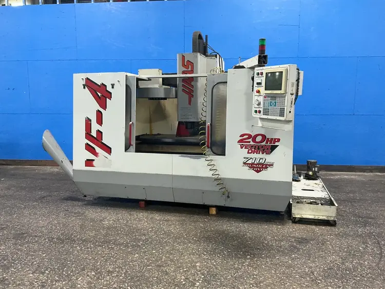 Used 1998 HAAS VF 4 Vertical Machining Centers Ohio US | HGR 24 #1311172