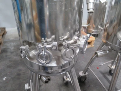 2001 UM Portable Jacketed Stainless Steel Vessel Tank Fermentation