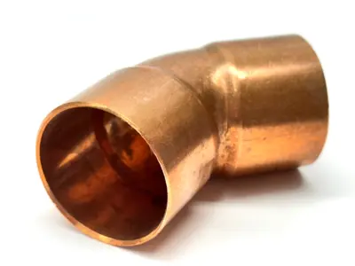 W01365D | Nibco  1-1/2" 45 Degree Elbow Copper CxC - New Other