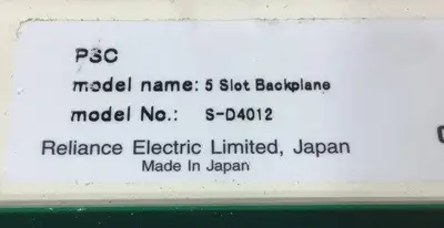Used Reliance Electric _UNKNOWN_ PLC Chassis South Carolina US | Palmetto Automation #1544855