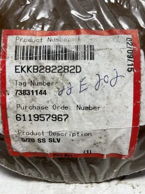 Flowserve EKKB282282D Stainless Steel Shaft Sleeve -NIB
