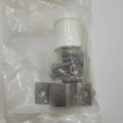 New | in-Stock HEX TUBING HANGER 1" OD STAINLESS STEEL HEX TUBING HANGER WITH POLYPROPYLENE INSERT, AWI PVCTB-1.00 Valves/Fittings | ND Industrial Surplus #1219047