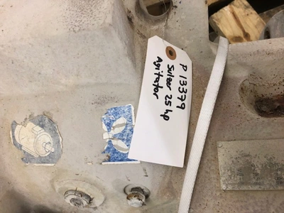 25 HP Sulzer SLF Stainless Steel Side Mount Agitator