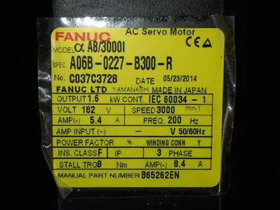 USED 2014 FANUC A06B0227B300R