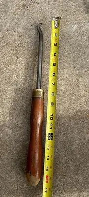 Metal Hooked Spinning Tool ~ 17" Length ~ (5805)