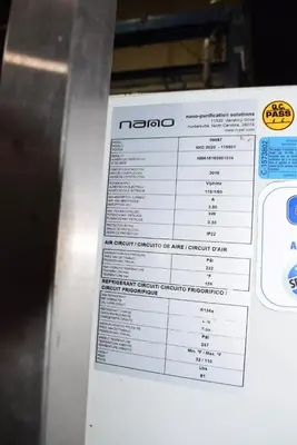 Used 2016 NAMO PURIFICATION SYSTEMS NXC0020-115801 Refrigerated Air Compressor Dryers Ontario CA | The Equipment Kings #1308297
