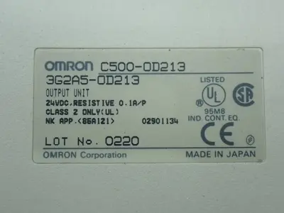 USED OMRON C5000D213
