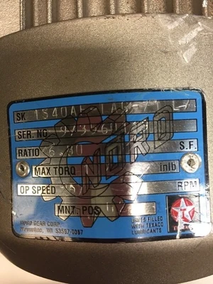 USED Nord Gear 32510022 / 12550938