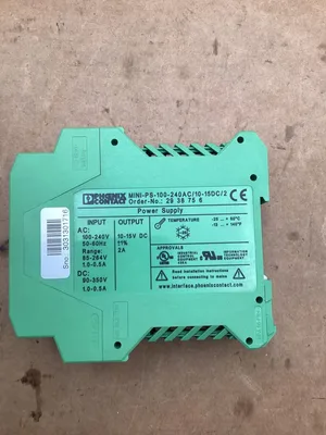 Phoenix Contact Mini Power Supply; 100-240V AC; 90-350V DC