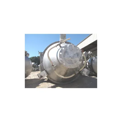 80 CUBIC FOOT USED MAC STAINLESS STEEL WEIGH BIN RECEIVER