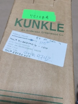 NEW Kunkle 911BEDM06-100
