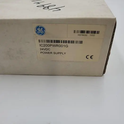 New | in-Stock GE GE - IC200PWR001G 24 VDC POWER SUPPLY SEALED IN ORIGINAL BOX Power Supplies | ND Industrial Surplus #1221786