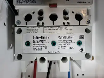 25/25A, 3 Pole, 600V Circuit Breaker HFD3025 Bucket for Freedom 2100 MCC Frame