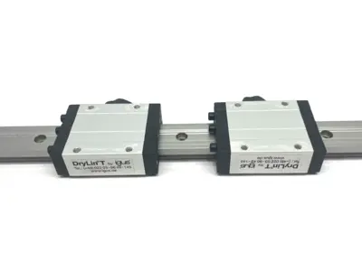 Used igus drylin® T Standard Carriage 2x with Hand Clamp, 16-1/8" Rail Slides Michigan US | Maverick Industrial Sales #1397738