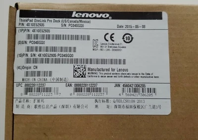 NEW Lenovo 4X10E52935