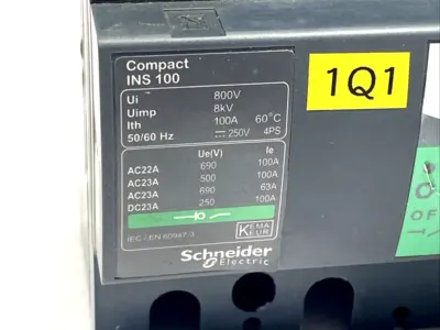 USED SCHNEIDER ELECTRIC INS 100, 28909