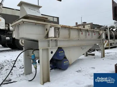 USED Merz 15.75" Merz Vibrating Conveyor, C/S
