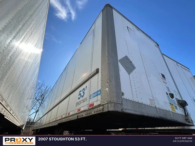 Used 2007 STOUGHTON 53 FT. Box Trailers Pennsylvania US | Proxy Equipment #1384977