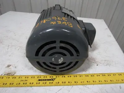 Louis Allis 3M33370002 5HP 3Ph 1740 RPM 230/460V Electric Motor 184T Frame