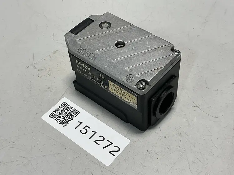 Used BOSCH 0 811 405 143 Solenoid Regulators Michigan US | Ideal Machinery #714446