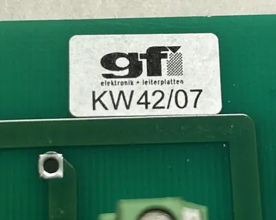 New | in-Stock GFI KW42/07 Printed Circuit Boards (PCB) Ohio US | Surplus Asset Holdings #1246301