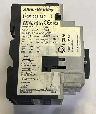 Used ALLEN-BRADLEY 140M-C2E-B10 Circuit Breakers | Surplus Asset Holdings #1188964
