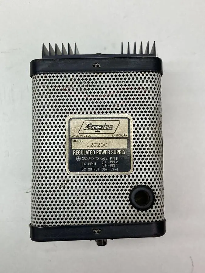 New | in-Stock ACOPIAN 12J200 Miscellaneous Equipment (Electrical & Power) | Surplus Asset Holdings #1202949