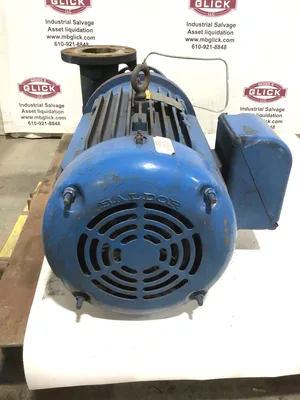 Carver 6H 5x4x7 20PA1 3PH Baldor JPM4107T Direct Connected Centrifugal Pump