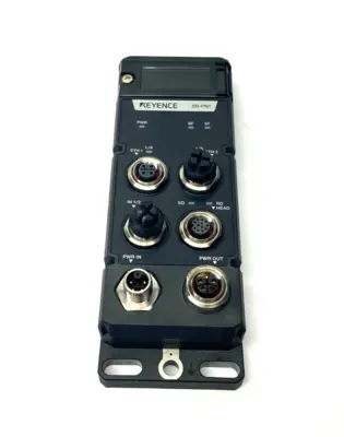 USED KEYENCE PROFINET COMMUNICATION UNIT FOR AI-POWERED CODE READER