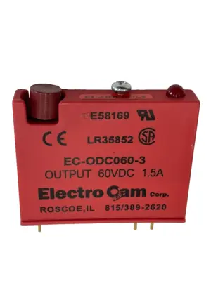 NEW ELECTRO CAM EC-ODC060-3 OUTPUT MODULE 60VDC 1.5A ECODC0603 LOT OF 10
