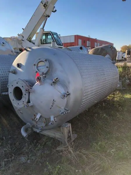Used 1984 PAUL MUELLER 1,000 Gallon Stainless Steel Tanks New Jersey US | Perry Equipment #118247