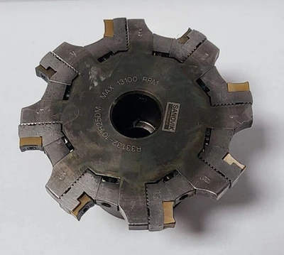 SANDVIK R331.32-101R25DM 4" Face MILL Milling Cutter Indexable Carbide Inserts