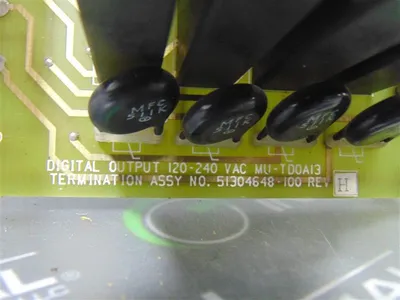 Honeywell MU-TDOA13 Digital Output Termination Board 51304648-100 Rev. H Used