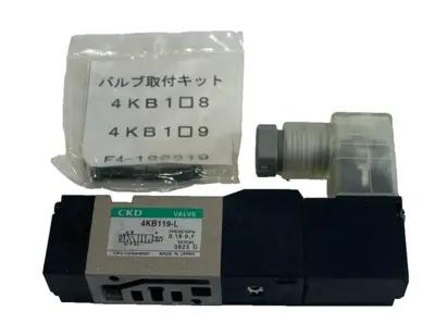 NEW CKD 4KB119-00-L-DC24V SOLENOID VALVE 4KB119-L 4KB11900LDC24V