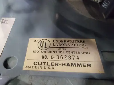 MCC Unit 25 hp, Nema 2