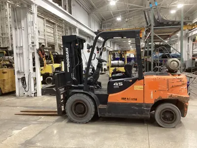 Used 2014 DOOSAN G45S-5 Liquid Propane Forklifts Illinois US | Forklift Exchange #1274535