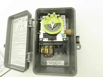 Precision CD 102 24 Hour Time Switch 40A Single Pole Single Throw 208V 60Hz 2Hp