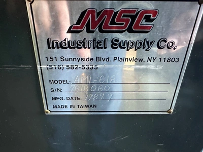 MSC AML-618 LATHES, PRECISION, JEWELERS, TOOLROOM, Etc. | Wheeler Machinery Sales (7)