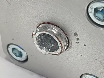 SGM-HD 50 G1/4-IG | Schmalz  Pneumatic Magnetic Gripper 10.01.17.00273 BROKEN BOLT - For parts or not working