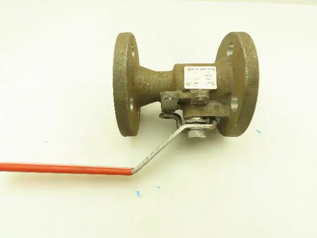 Watts 2501 Chemical Ball Valve 1" Flanged 150# Raised Face Stainless Ball