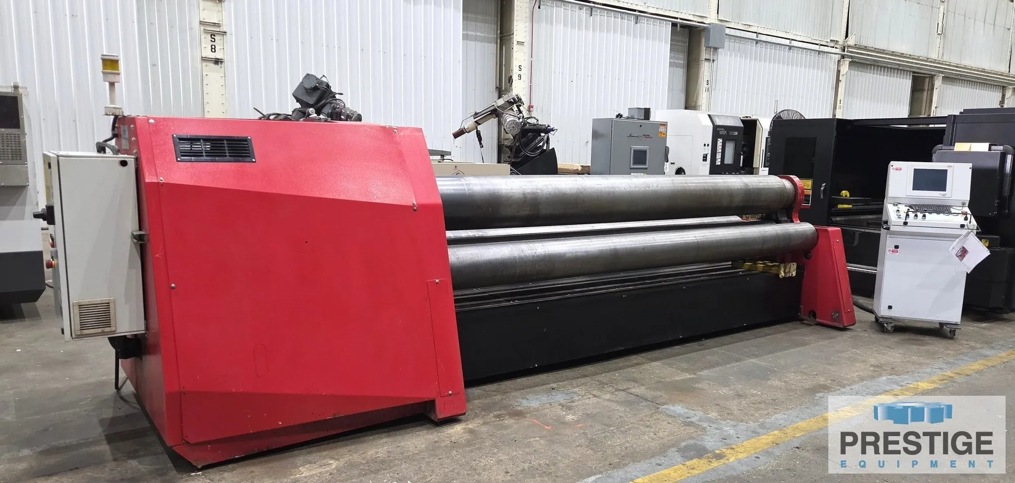 Used 2014 Davi MCB E-36 Plate Bending Rolls including Pinch New York US | Prestige Equipment #1466574