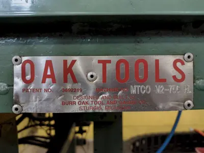 USED BURR OAK MTCO M2-756-ML