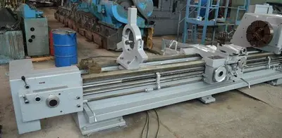 32.5" X 22'/10' LODGE & SHIPLEY HOLLOW SPINDLE DUAL BED ENGINE LATHE: STOCK #10927